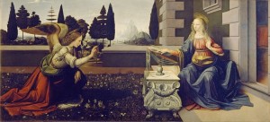 da vinci anunciação, site intuicao.com