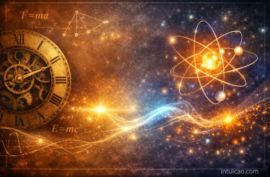 Da mecânica clássica ao olhar quântico da existência